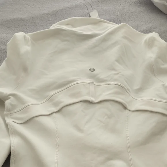 Lululemon White Zip-Up Jacket - Picture 2 of 3